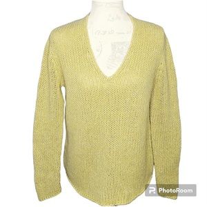 EILEEN FISHER Wool Blend V-neck Sweater